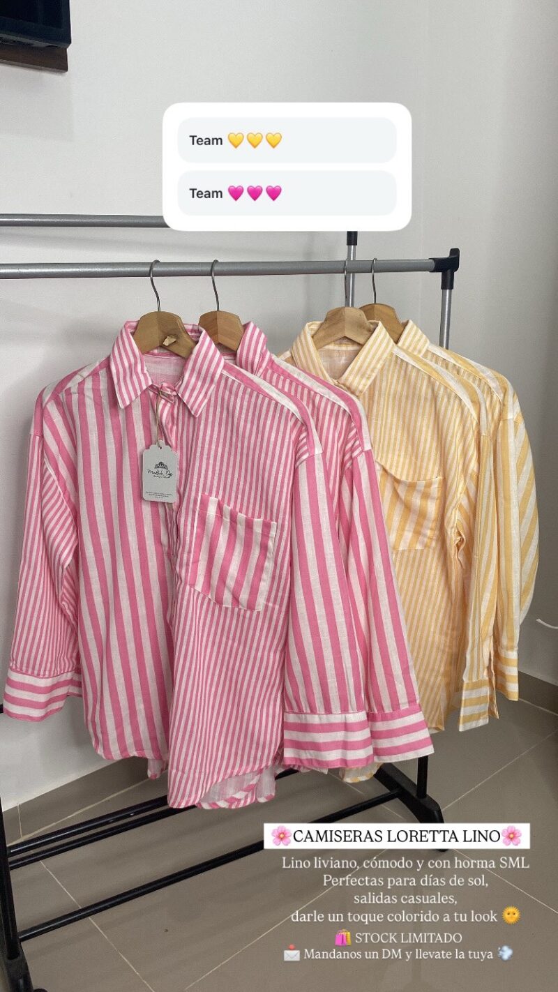 **Camisera Loretta Lino - Imagen 5