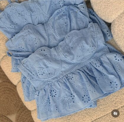 BLUSA CELESTE